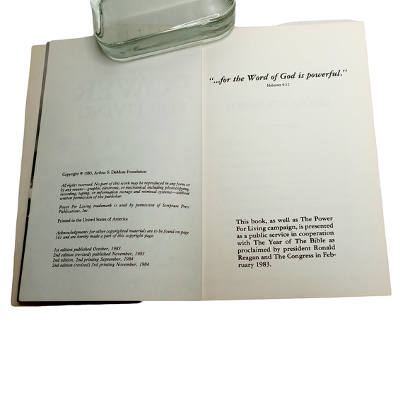 Power for Living - "..for the Word of God is powerful" Book Hebrews 4:12 1984 - Picture 5 of 8